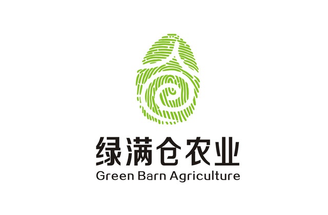 綠滿倉農業品牌VI設計|農業品牌LOGO設計|農業公司品牌視覺設計