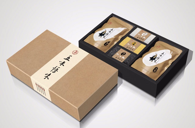 五味悟味五谷雜糧包裝設計-字體設計、視覺元素提煉、產品包裝設計